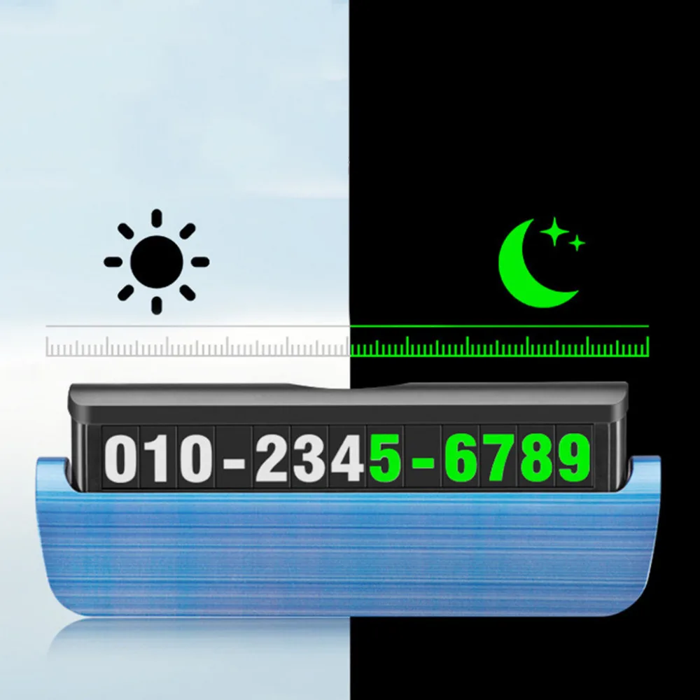 Temporary Parking Card Emergency Contact Adjust Hidden Mobile Phone Number Plate Night glow Tarjeta de estacionamiento temporal
Temporary Parking Card Emergency Contact Adjust Hidden Mobile Phone Number Plate Night glow Tarjeta de estacionamiento temporal