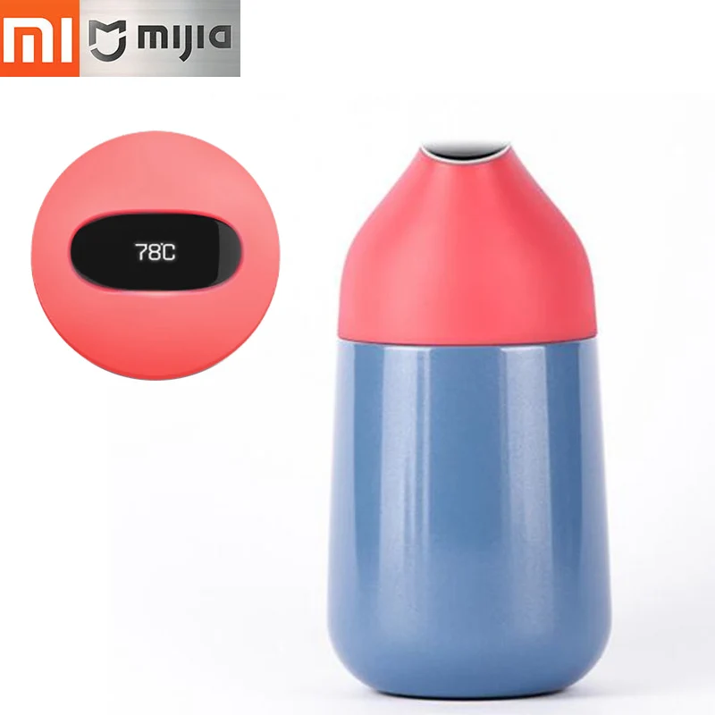 Xiaomi Mi thermal bottle Kiss Kiss Fish CC mini smart Cup Vacuum insulation bottle smart Temperature Sensor OLED display Screen
Xiaomi Mi thermal bottle Kiss Kiss Fish CC mini smart Cup Vacuum insulation bottle smart Temperature Sensor OLED display Screen