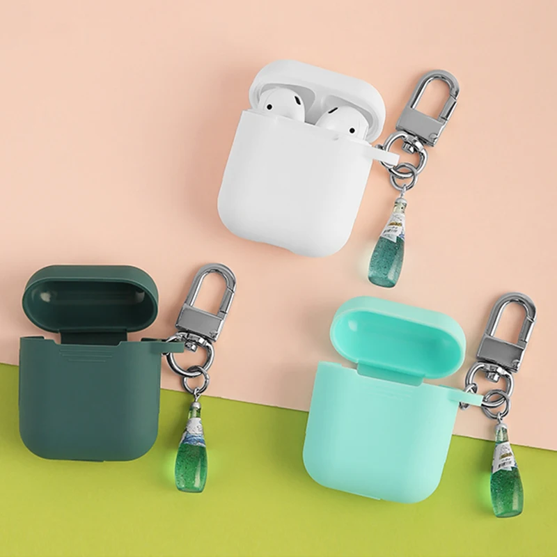 Summer Fashion Drink Bottle Decoration Silicone Case for Apple Airpods Accessories Bluetooth Earphone Protective Cover Box Bag
Summer Fashion Drink Bottle Decoration Silicone Case for Apple Airpods Accessories Bluetooth Earphone Protective Cover Box Bag