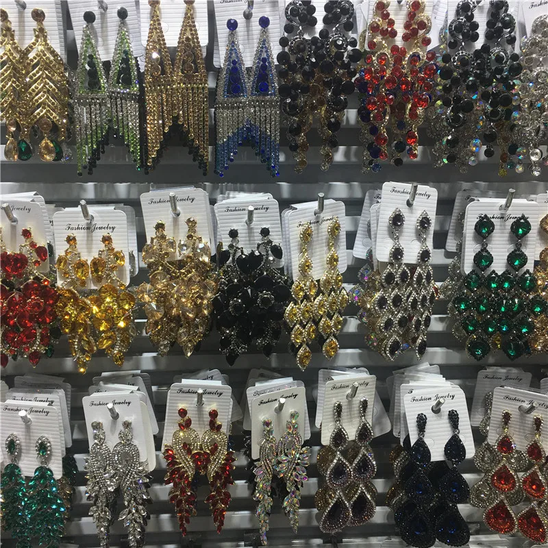 Wholesale 12 Pairs Mixed Lot Wedding Bridal Statement Crystal Earrings Women Rhinestone Drop Dangle Earrings Party Jewelry
Wholesale 12 Pairs Mixed Lot Wedding Bridal Statement Crystal Earrings Women Rhinestone Drop Dangle Earrings Party Jewelry