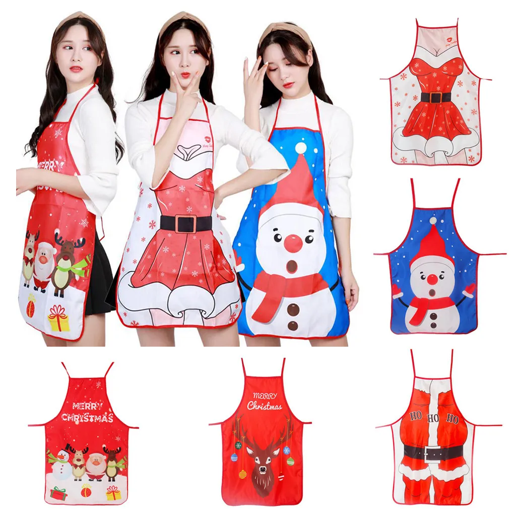 2018 Christmas Personality Apron Bar Restaurant Waiter Christmas Decoration Apron Santa Claus snowman Apron kitchen accessories
2018 Christmas Personality Apron Bar Restaurant Waiter Christmas Decoration Apron Santa Claus snowman Apron kitchen accessories