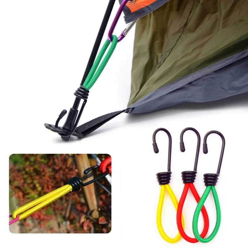15cm Elastic Rope Camping Tent Hook Hiking Sun Shelter Hooks Multi Tools Outdoor Supplies elasticity fixed straps Accessories
15cm Elastic Rope Camping Tent Hook Hiking Sun Shelter Hooks Multi Tools Outdoor Supplies elasticity fixed straps Accessories