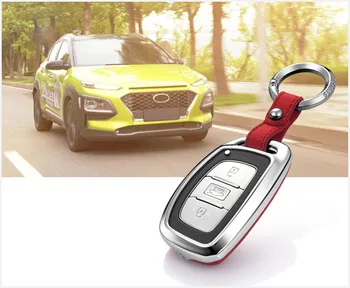 Car Key Case Cover Genuine Leather+ Galvanized Alloy For Hyundai i10 i20 i30 HB20 IX25 IX35 IX45 TUCSON Avante
Car Key Case Cover Genuine Leather+ Galvanized Alloy For Hyundai i10 i20 i30 HB20 IX25 IX35 IX45 TUCSON Avante