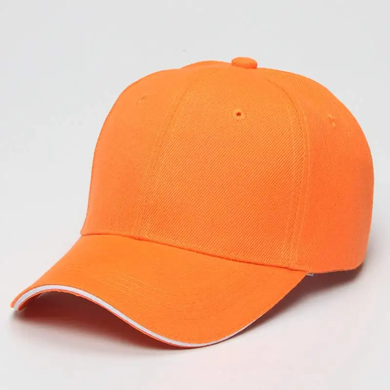 Women Men's Twill Baseball Caps Plain Sandwich Bill Cap 6 Panel Brown Orange Yellow Red Blue Beige Grey Wine Pink Size 58cm
Women Men's Twill Baseball Caps Plain Sandwich Bill Cap 6 Panel Brown Orange Yellow Red Blue Beige Grey Wine Pink Size 58cm