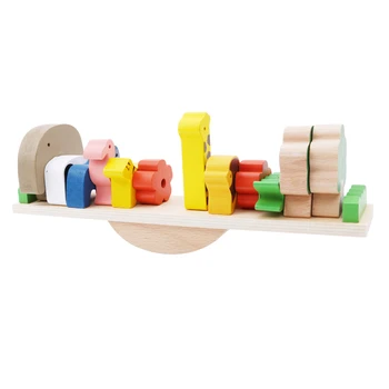 High Quality Children Learning Toys For Kids Wooden Toys Forest Animal Seesaw Wood Balance Blocks Wooden Blocks Educational Toys
High Quality Children Learning Toys For Kids Wooden Toys Forest Animal Seesaw Wood Balance Blocks Wooden Blocks Educational Toys