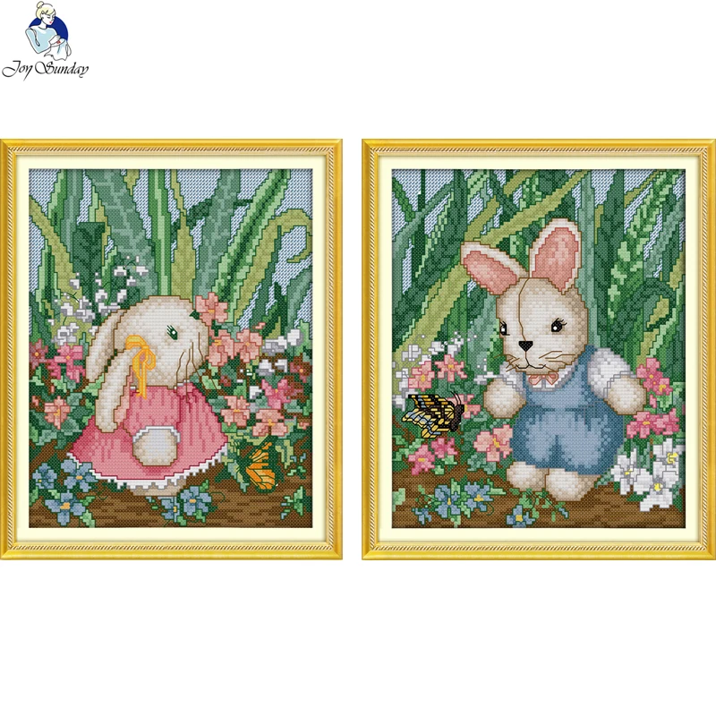 Joy Sunday Lovely Rabbit,Counted Printed On Fabric DMC 14CT 11CT Cross Stitch kits, Embroidery Needlework Sets Home Decor
Joy Sunday Lovely Rabbit,Counted Printed On Fabric DMC 14CT 11CT Cross Stitch kits, Embroidery Needlework Sets Home Decor