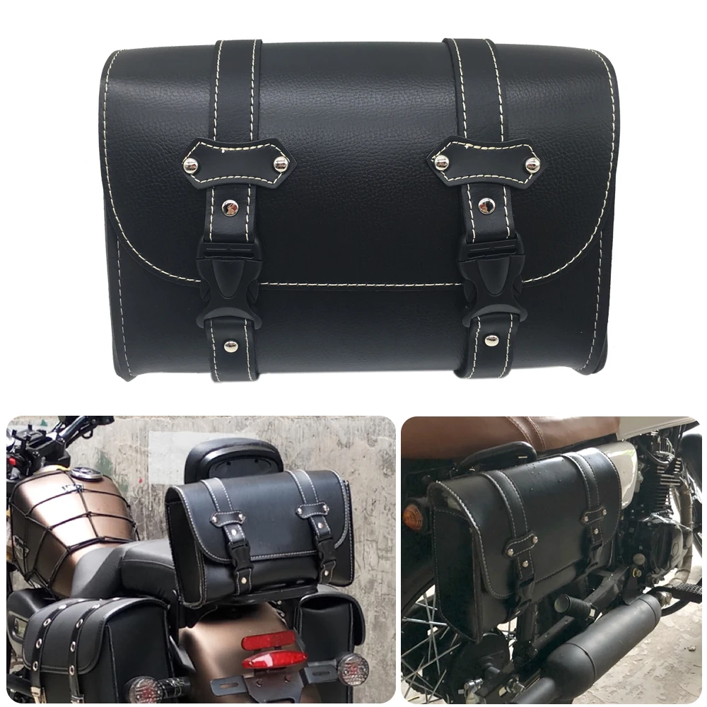 Motorcycle PU Square Leather Case Set Bar Bag Saddle Side Bag Storage Bag Harley
Motorcycle PU Square Leather Case Set Bar Bag Saddle Side Bag Storage Bag Harley