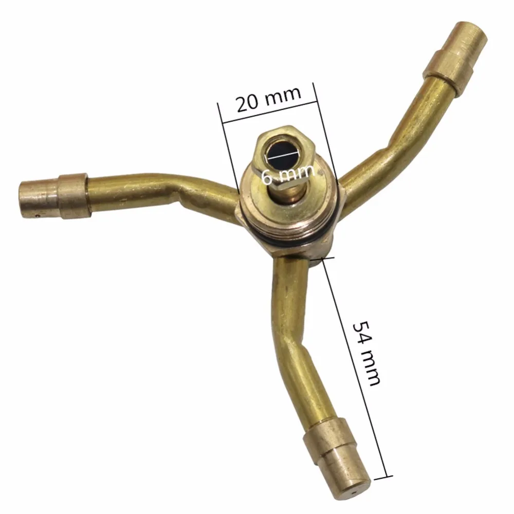 1/2 inch atomization micro-spray copper three-arm rotation spray roof cooling lawn automatic sprinkler
1/2 inch atomization micro-spray copper three-arm rotation spray roof cooling lawn automatic sprinkler