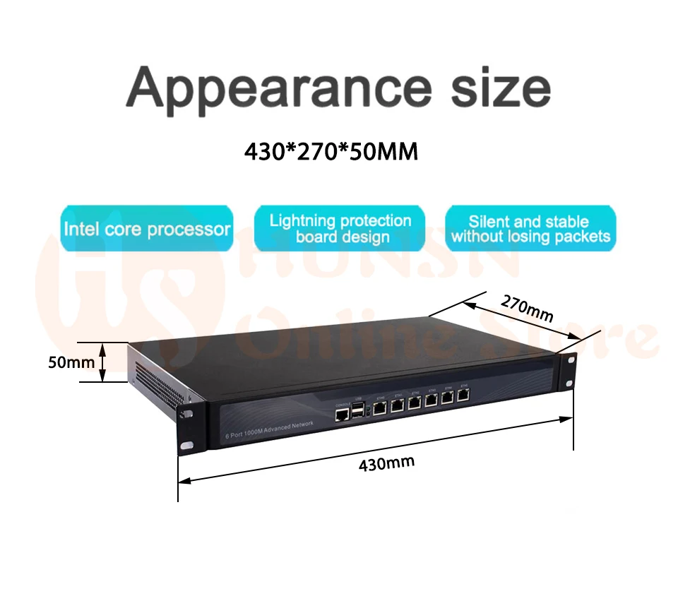 1U Rackmount HUNSN Firewall , VPN 8G RAM/64G SSD Pfsense Mikrotik 8 Intel Gigabit Lan/2USB3.0/1COM/1VGA Gray RS14, Network Security Appliance,AES-Ni,Router PC,Intel Core I5 2467M/2557M, 1U Rackmount HUNSN Firewall , VPN 8G RAM/64G SSD Pfsense Mikrotik 8 Intel Gigabit Lan/2USB3.0/1COM/1VGA Gray RS14, Network Security Appliance,AES-Ni,Router PC,Intel Core I5 2467M/2557M,