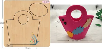 Pink bag DIY new wooden mould cutting dies for scrapbooking Thickness-15.8mm/muyu/YT0544
Pink bag DIY new wooden mould cutting dies for scrapbooking Thickness-15.8mm/muyu/YT0544