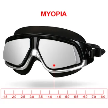 Copozz nearsighted Swimming Goggles Waterproof Anti Fog UV Eyewear Silicon Mirrored Large Frame unisex Sport Myopia Swim Mask
Copozz nearsighted Swimming Goggles Waterproof Anti Fog UV Eyewear Silicon Mirrored Large Frame unisex Sport Myopia Swim Mask