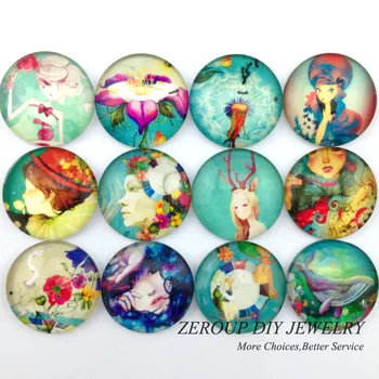 ZEROUP round photo glass cabochon mixed pattern fit cameo base setting for jewelry flatback 20pcs/lot TP-180
ZEROUP round photo glass cabochon mixed pattern fit cameo base setting for jewelry flatback 20pcs/lot TP-180