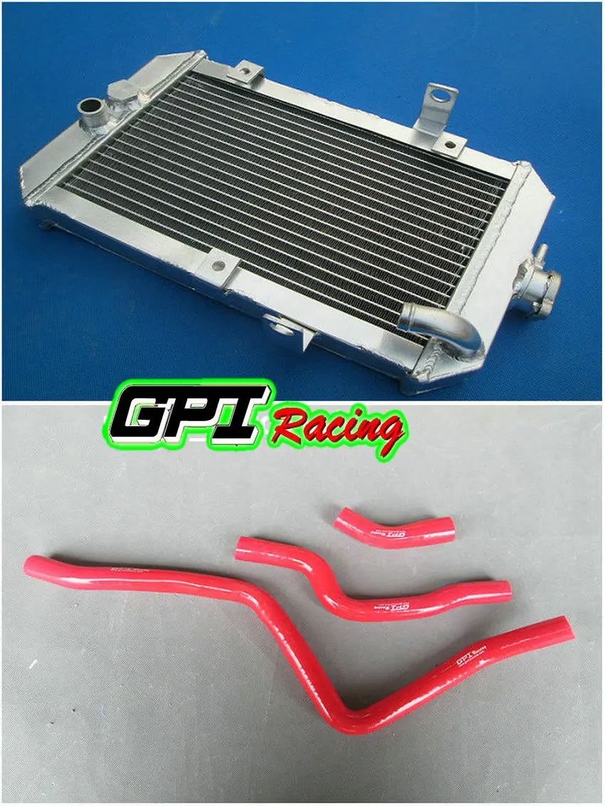 Aluminum Radiator + hose for ATV Yamaha RAPTOR 660 660R YFM 660 YFM660 oversize Aluminum Radiator + HOSE GPI high-per
Aluminum Radiator + hose for ATV Yamaha RAPTOR 660 660R YFM 660 YFM660 oversize Aluminum Radiator + HOSE GPI high-per