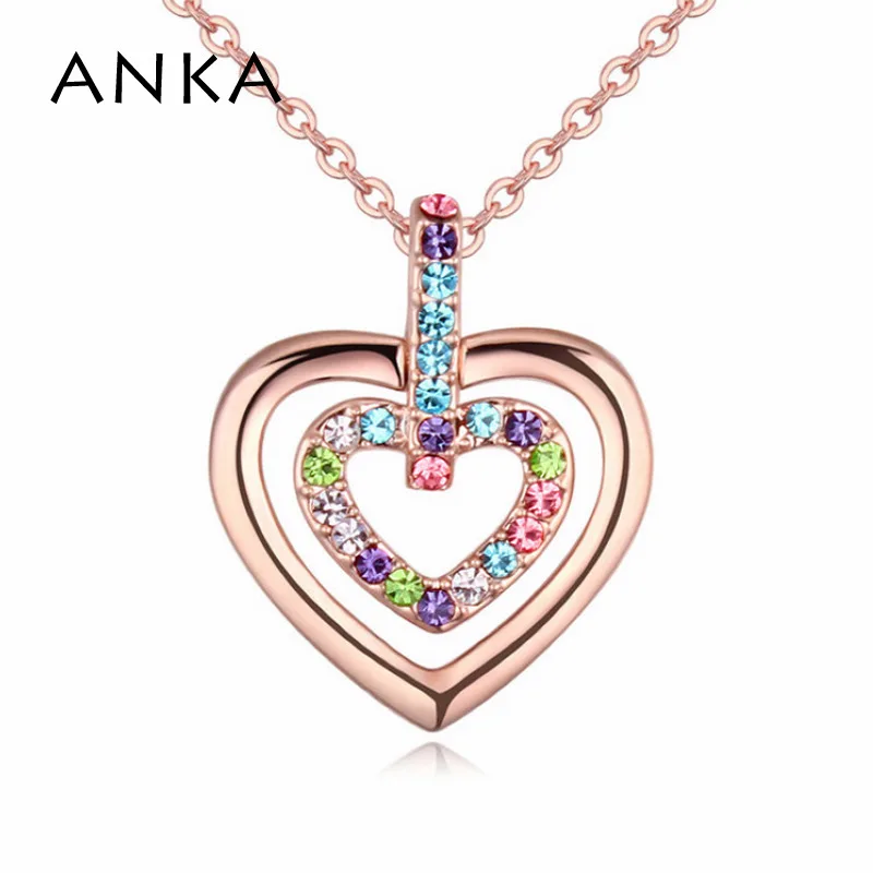 2015 New 18K Gold Plated Heart Crystal Pendant Necklace Made With Preciosa Crystal #115190
2015 New 18K Gold Plated Heart Crystal Pendant Necklace Made With Preciosa Crystal #115190