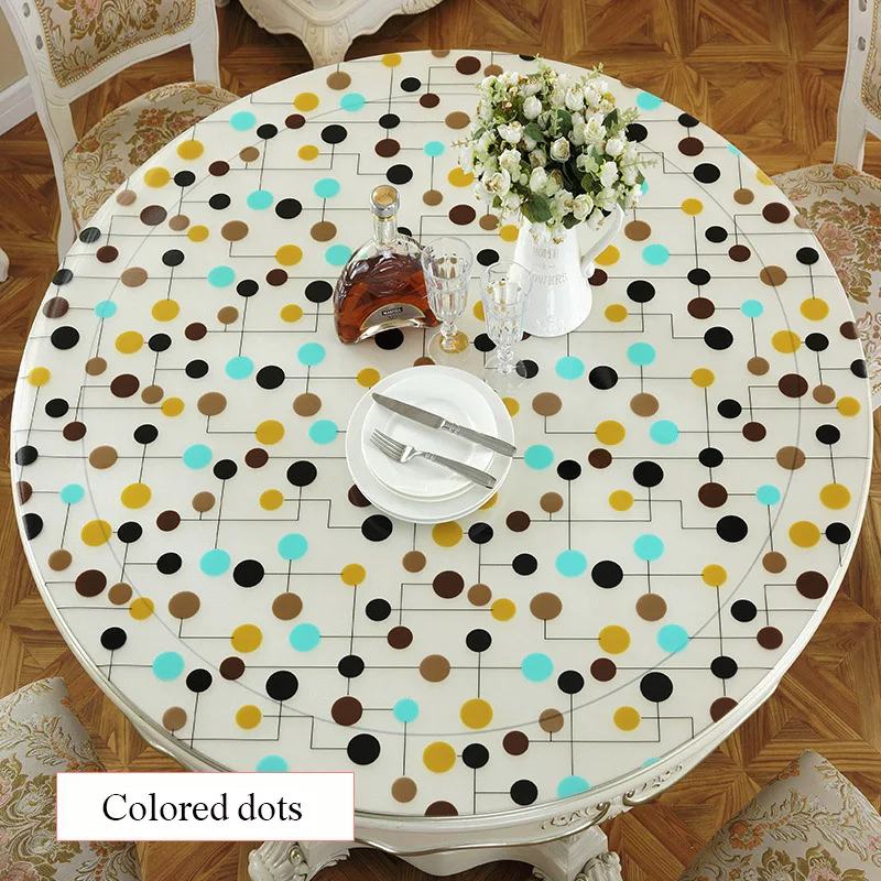 SKTEZO PVC Round Waterproof and Oil-proof Tablecloth for Home Kitchen Tablecloth Kitchen Table Rose Gold Decoration House Pink
SKTEZO PVC Round Waterproof and Oil-proof Tablecloth for Home Kitchen Tablecloth Kitchen Table Rose Gold Decoration House Pink