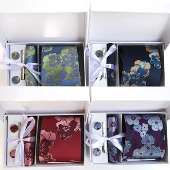 Europe And The United States Popular Explosions Casual Men's Tie Gift Set Quality Paisley Business Men's Accessories Tie Set
Europe And The United States Popular Explosions Casual Men's Tie Gift Set Quality Paisley Business Men's Accessories Tie Set