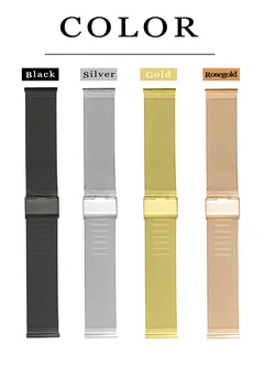 22mm milanese loop strap for For Galaxy wacth SM-R800 stainless steel metal watchband bracelet for Samsung Gear S3 Amazfit 1 2
22mm milanese loop strap for For Galaxy wacth SM-R800 stainless steel metal watchband bracelet for Samsung Gear S3 Amazfit 1 2