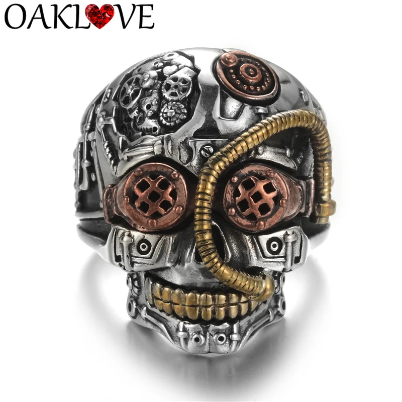 Punk Skull Rings Set (21)