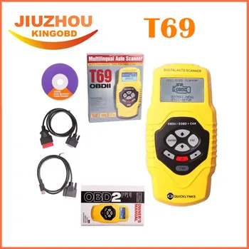 DHL Free Professional OBD Scanner T69 OBDII Auto Vehicle Scanner Diagnostic Tool T69 Multilingual Updatable With Best Quality
DHL Free Professional OBD Scanner T69 OBDII Auto Vehicle Scanner Diagnostic Tool T69 Multilingual Updatable With Best Quality