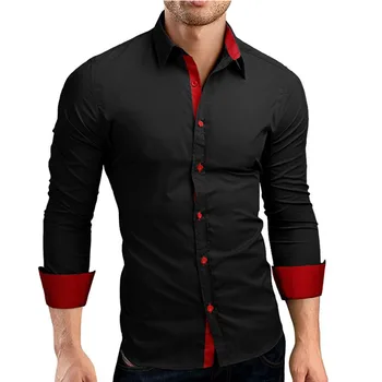 Men Shirt Spring and autumn mens Long Sleeve Shirts Casual Hit Color Slim Fit Black Man Dress Shirts S M L XL XXL XXXL XXXXL
Men Shirt Spring and autumn mens Long Sleeve Shirts Casual Hit Color Slim Fit Black Man Dress Shirts S M L XL XXL XXXL XXXXL