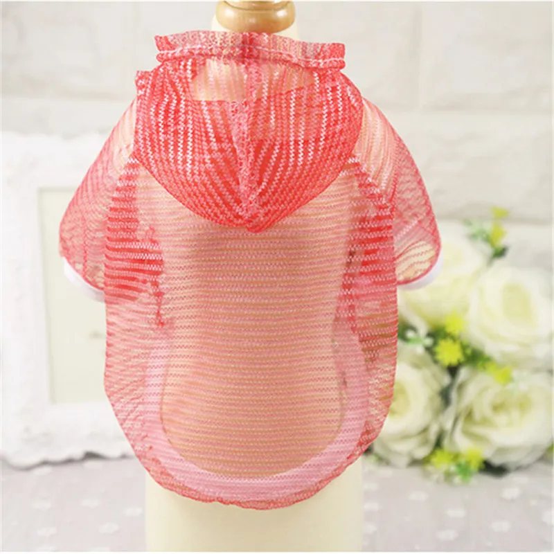 New Spring and Summer Transparent Stripe Shirt Dog Sunscreen Shirt Pet Hoodie for Small Dog
New Spring and Summer Transparent Stripe Shirt Dog Sunscreen Shirt Pet Hoodie for Small Dog