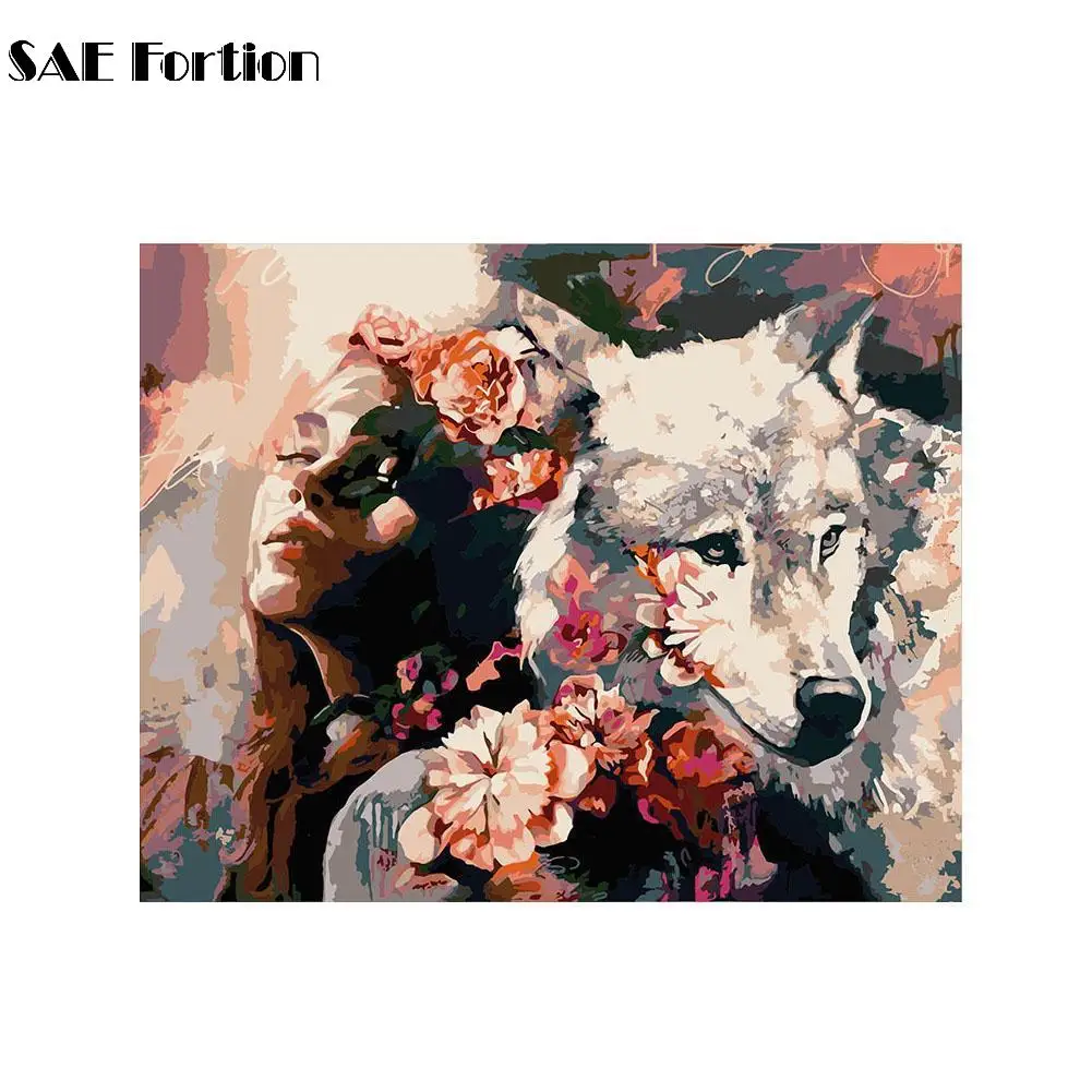 Diy Oil Painting By Numbers Decorative Canvas Acrylic Painting Calligraphy Adult Oil Coloring Paint By Number Wolf Girl VQV5271
Diy Oil Painting By Numbers Decorative Canvas Acrylic Painting Calligraphy Adult Oil Coloring Paint By Number Wolf Girl VQV5271