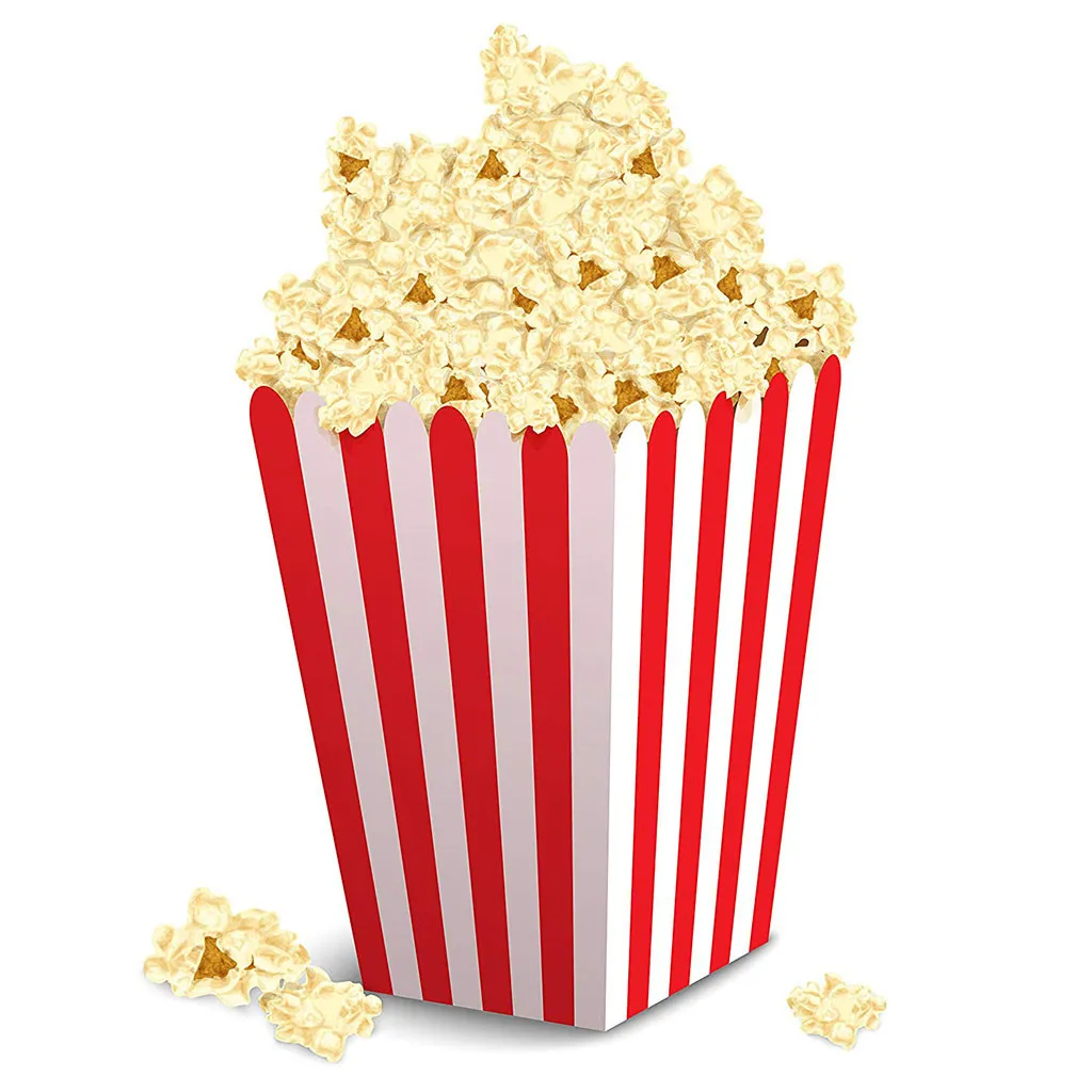 24pcs Popcorn Boxes Decorative Stripe Template for Movie Party Night Cute Favor Candy Treat Snack Box Birthday Gifts Decoration
24pcs Popcorn Boxes Decorative Stripe Template for Movie Party Night Cute Favor Candy Treat Snack Box Birthday Gifts Decoration