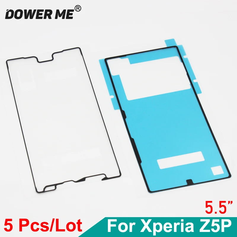 Dower Me 5Sets/lot Front LCD Screen Back Cover Waterproof Adhesive Full Set Tape Sticker For SONY Z5 Premium Z5P Plus E6883/53
Dower Me 5Sets/lot Front LCD Screen Back Cover Waterproof Adhesive Full Set Tape Sticker For SONY Z5 Premium Z5P Plus E6883/53