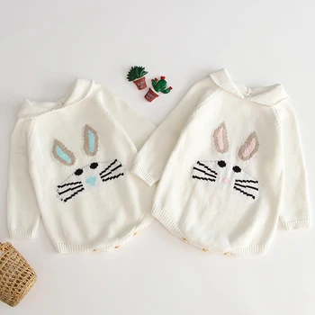 Baby Knitted Rompers Autumn Sweater Baby Girl Cartoon cat pattern Overalls Infant Girl Princess Cotton Clothes Baby Girl Romper
Baby Knitted Rompers Autumn Sweater Baby Girl Cartoon cat pattern Overalls Infant Girl Princess Cotton Clothes Baby Girl Romper