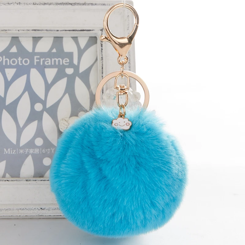 Chaveiro Cute White Clouds Keychain Pompom Fake Fur Ball Key Chain Fluffy Pompon Keyring Charms For Women Bag Key Ring Jewelry
Chaveiro Cute White Clouds Keychain Pompom Fake Fur Ball Key Chain Fluffy Pompon Keyring Charms For Women Bag Key Ring Jewelry