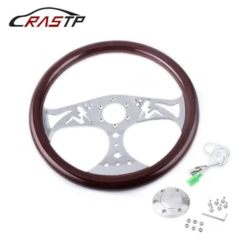 15inch 380mm Real Wood Grain Steering Wheel Classic Sport Style Solid Wood Quality Steering Wheel With Horn Button RS-STW015-C
15inch 380mm Real Wood Grain Steering Wheel Classic Sport Style Solid Wood Quality Steering Wheel With Horn Button RS-STW015-C