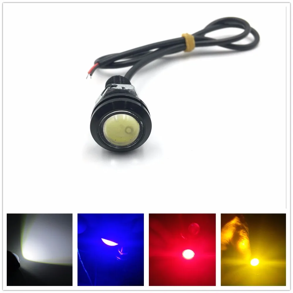 XYIVYG 1pc 9W 12V 18MM LED Eagle Eye Light Car Fog DRL Daytime Reverse Parking Signal Yellow Amber Blue White Red Pink Purple
XYIVYG 1pc 9W 12V 18MM LED Eagle Eye Light Car Fog DRL Daytime Reverse Parking Signal Yellow Amber Blue White Red Pink Purple