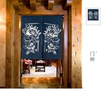 Printed cloth curtain country classical ethical wind partition door-god Chinese style porch hang Japanese kitchen decoration
Printed cloth curtain country classical ethical wind partition door-god Chinese style porch hang Japanese kitchen decoration