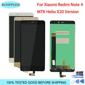 2018 New For Xiaomi Redmi Note4 LCD Display Touch Screen Replacement For Xiaomi Redmi Note 4 MTK Helio X20 Phone Parts +TOOLS
2018 New For Xiaomi Redmi Note4 LCD Display Touch Screen Replacement For Xiaomi Redmi Note 4 MTK Helio X20 Phone Parts +TOOLS