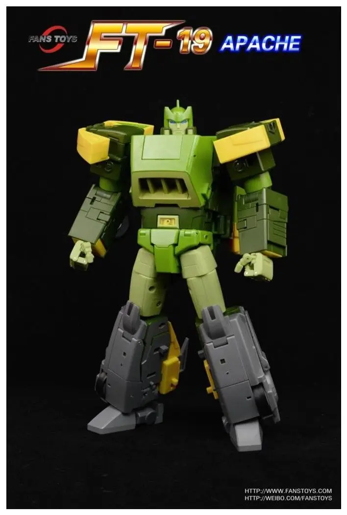 FansToys FT-19 Apache Spring Fans Toys Transformation Figure Toy MP Size 
FansToys FT-19 Apache Spring Fans Toys Transformation Figure Toy MP Size