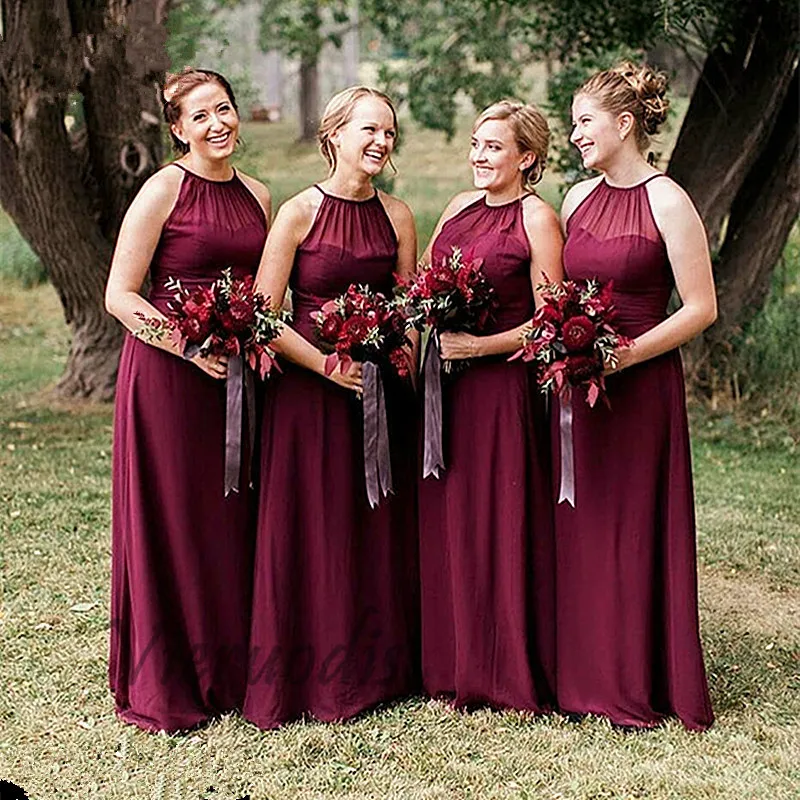 Burgundy Long Bridesmaid Dresses For Women 2019 A Line Party Dress Maid Of Honor Formal Gown
Burgundy Long Bridesmaid Dresses For Women 2019 A Line Party Dress Maid Of Honor Formal Gown