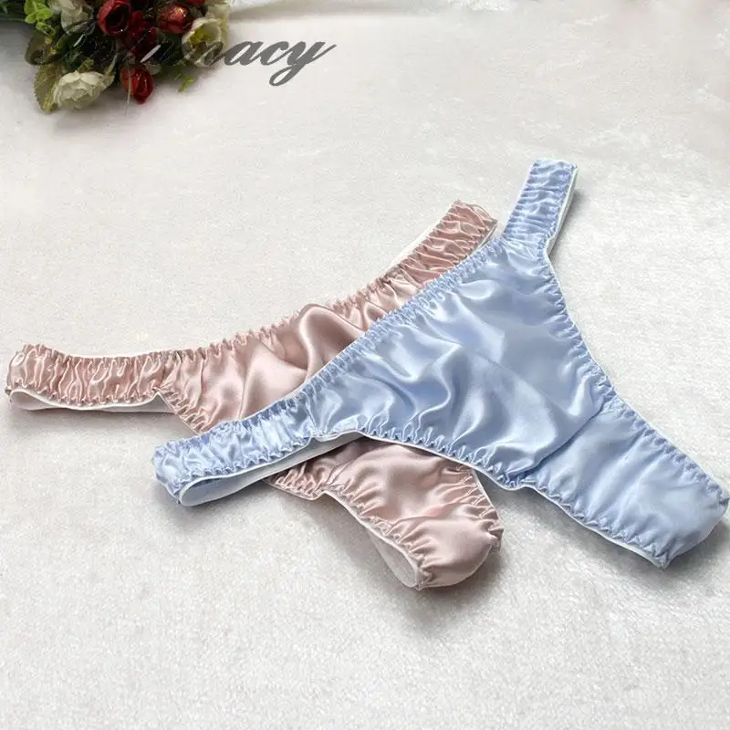 Comfortable sexy 100% real Silk Thong T, General purpose neutral Low Rise Pants Antibacterial Health
Comfortable sexy 100% real Silk Thong T, General purpose neutral Low Rise Pants Antibacterial Health