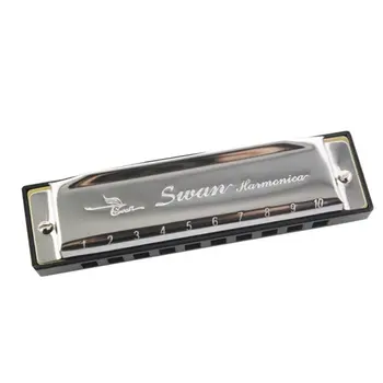 Silver Metal Swan Diatonic Blues Harmonica/ Mouthorgan 10 Holes C Key Harp Mouth Organ Hot Sale Dropshipping
Silver Metal Swan Diatonic Blues Harmonica/ Mouthorgan 10 Holes C Key Harp Mouth Organ Hot Sale Dropshipping