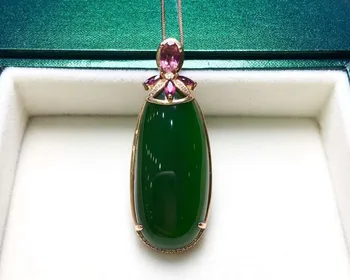 18K gold inlay and Tian Biyu Dan face pendantJ08#
18K gold inlay and Tian Biyu Dan face pendantJ08#