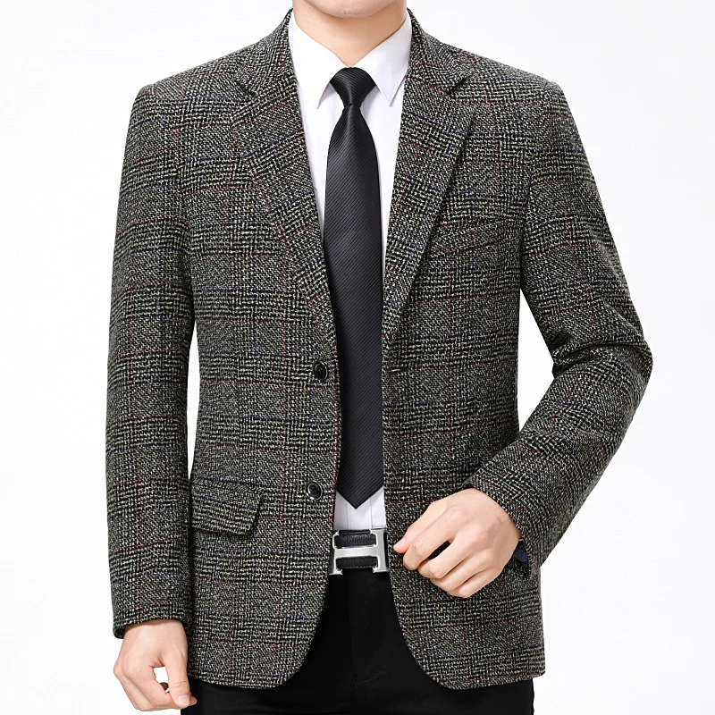 WAEOLSA Men Slim Fit Blazers Male Classical Grain Suit Coat Mans Smart Casual Blazer Masculino Blends Suit Jackets Chinese Wear
WAEOLSA Men Slim Fit Blazers Male Classical Grain Suit Coat Mans Smart Casual Blazer Masculino Blends Suit Jackets Chinese Wear