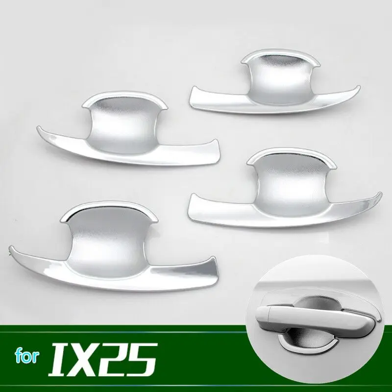 For Hyundai Creta IX25 2015-2018 Car door handle cover door bowl pull chrome Exterior trim Molding Decoration
For Hyundai Creta IX25 2015-2018 Car door handle cover door bowl pull chrome Exterior trim Molding Decoration