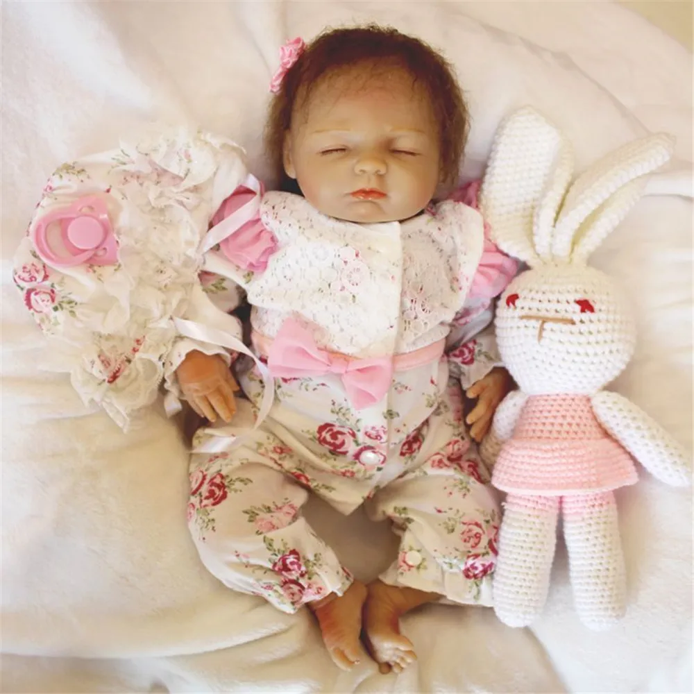 SanyDoll 18 inch 45 cm Silicone baby reborn dolls, doll reborn Lovely sleeping doll boy and girl holiday gift
SanyDoll 18 inch 45 cm Silicone baby reborn dolls, doll reborn Lovely sleeping doll boy and girl holiday gift