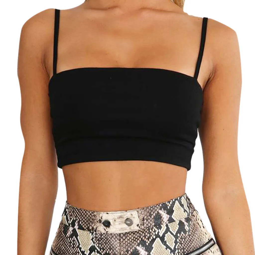 Summer 2019 Women Streetwear Sleeveless Crop Top Women Party Tops For Women Festival Sexy Tops For Women Clubwear Cami
Summer 2019 Women Streetwear Sleeveless Crop Top Women Party Tops For Women Festival Sexy Tops For Women Clubwear Cami