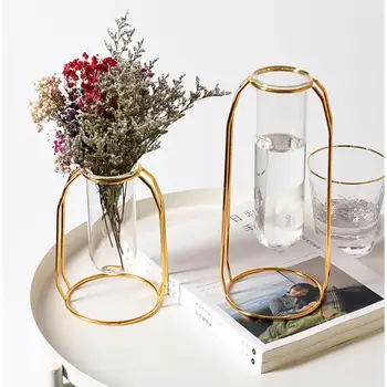 2PCS/lot Metal Iron Stand Flower Vase Dried Flower Hollow Fresh Flower Holer Flowerpot Desktop Flower Vase ( S+L SIZE)
2PCS/lot Metal Iron Stand Flower Vase Dried Flower Hollow Fresh Flower Holer Flowerpot Desktop Flower Vase ( S+L SIZE)