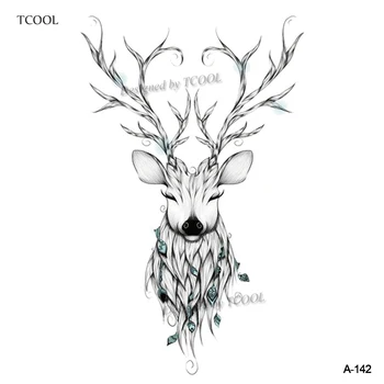 HXMAN Deer Temporary Tattoo Sticker Tree Tattoos for Women Fashion Sexy Body Art Waterproof Arm Fake Tatoo 9.8X6cm A-142
HXMAN Deer Temporary Tattoo Sticker Tree Tattoos for Women Fashion Sexy Body Art Waterproof Arm Fake Tatoo 9.8X6cm A-142