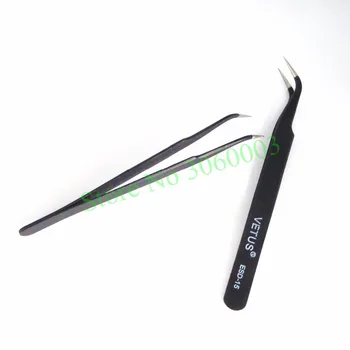Professional Mink Eyelash Extension Tweezers Stainless Steel Antistatic Bend False eyelash tweezer VETUS
Professional Mink Eyelash Extension Tweezers Stainless Steel Antistatic Bend False eyelash tweezer VETUS