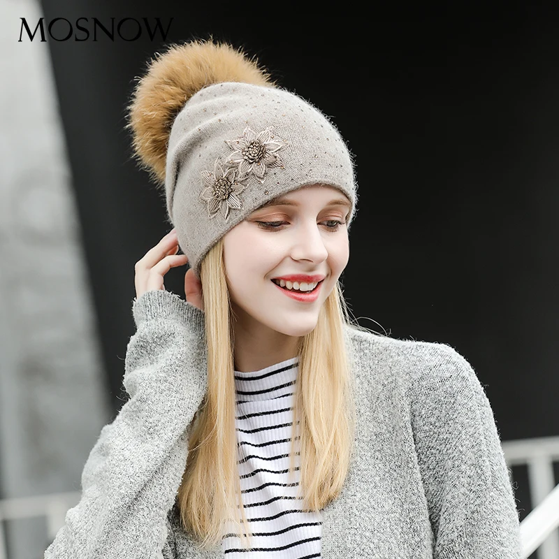 Winter Hats Wool Fur Pompom High Quality 2019 Winter Knitted Beanie Brand New Fashion Hat Female Skullies Caps #MZ801A
Winter Hats Wool Fur Pompom High Quality 2019 Winter Knitted Beanie Brand New Fashion Hat Female Skullies Caps #MZ801A