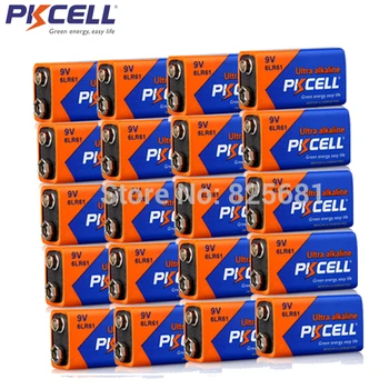20Pcs 6LR61 9V Super Alkaline Battery 6AM6 1604A MN1604 522 Batteries for Smoke detector Gas stoves Water heater microphone
20Pcs 6LR61 9V Super Alkaline Battery 6AM6 1604A MN1604 522 Batteries for Smoke detector Gas stoves Water heater microphone