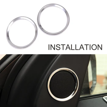 JEAZEA 2Pcs ABS Side Door Audio Speaker Circle Ring Molding Cover Trim For Land Rover Discovery Sport 2015 2016 2017 2018 2019
JEAZEA 2Pcs ABS Side Door Audio Speaker Circle Ring Molding Cover Trim For Land Rover Discovery Sport 2015 2016 2017 2018 2019