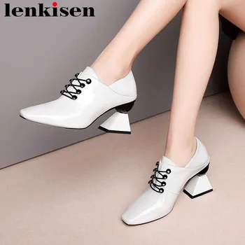 2019 british style natural leather retro square toe art designer slip on solid fashion runway big size gorgeous soft pumps L82
2019 british style natural leather retro square toe art designer slip on solid fashion runway big size gorgeous soft pumps L82